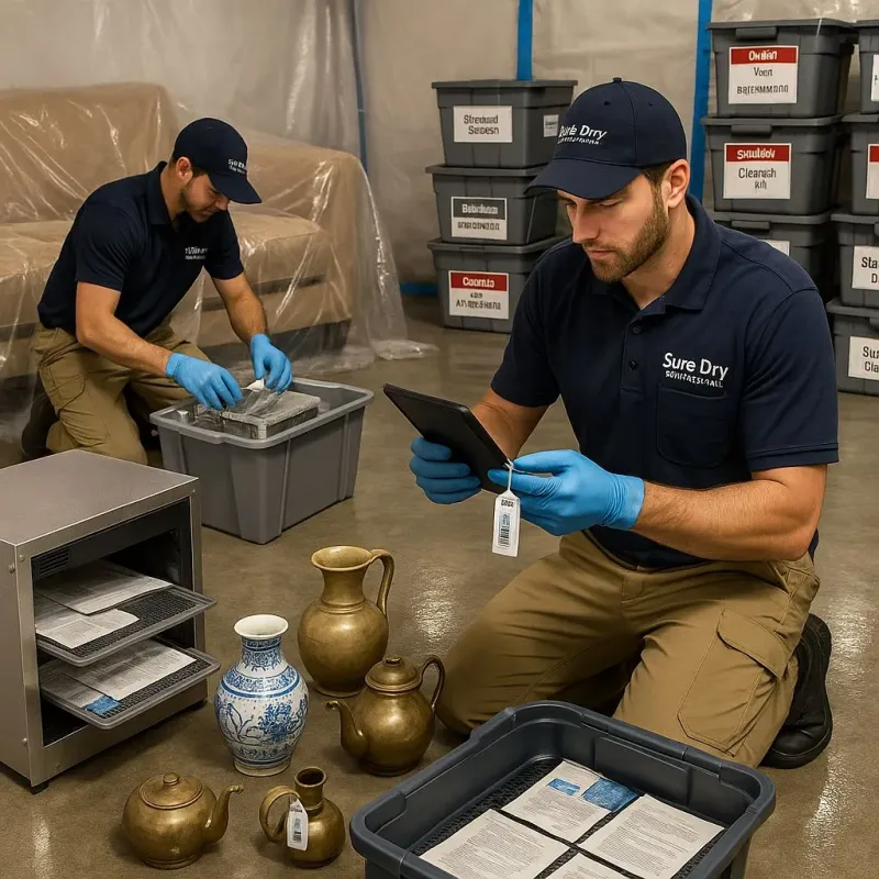 Content Protection and Restoration process in Westerville, OH