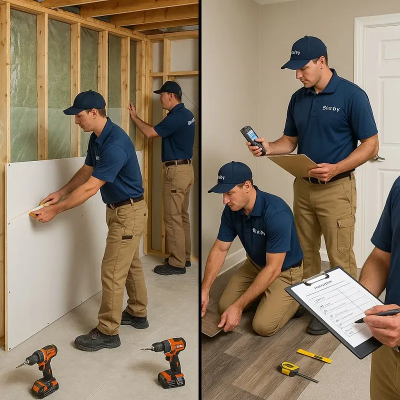Repairs and Reconstruction process in Westerville, OH
