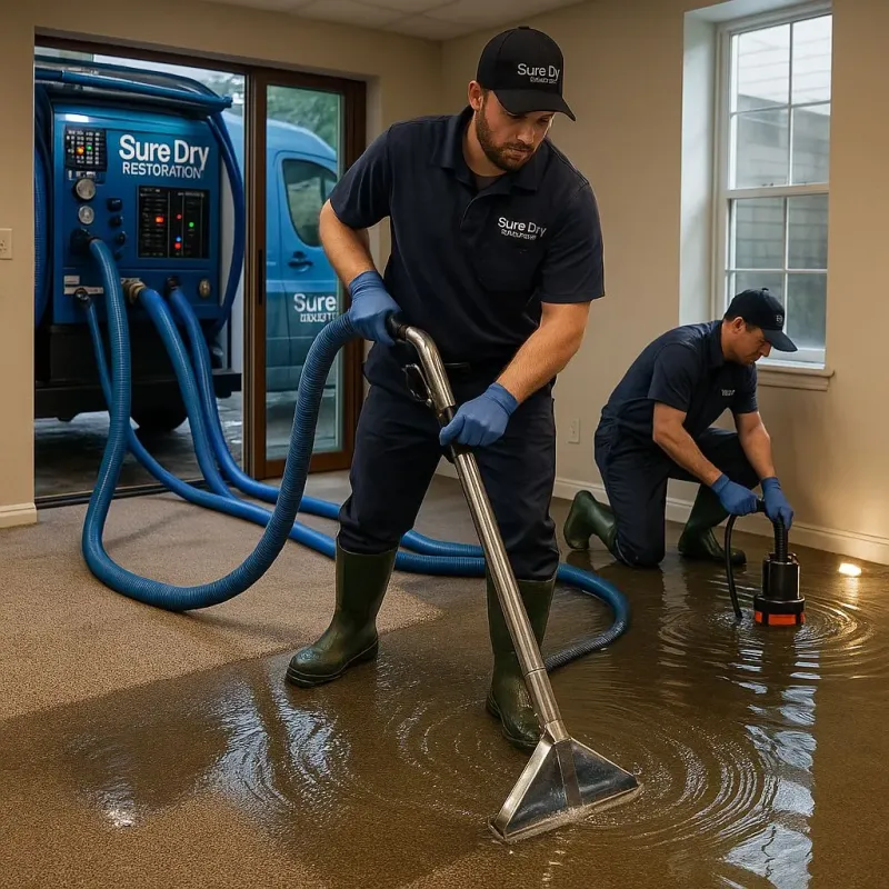 Water Extraction and Removal process in Westerville, OH